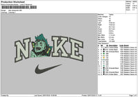Nike Cyberpunk Embroidery File 6 sizes