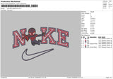 Nike Dark Spider Embroidery File 6 sizes