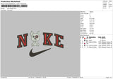 Nike Doogie Embroidery File 4 size