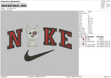 Nike Doogie Embroidery File 4 size