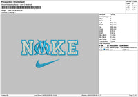 Nike Droit Embroidery File 6 sizes