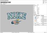 Nike Dumbo Embroidery File 4 size