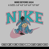 Nike Eeyore 2024 Embroidery File 6 sizes