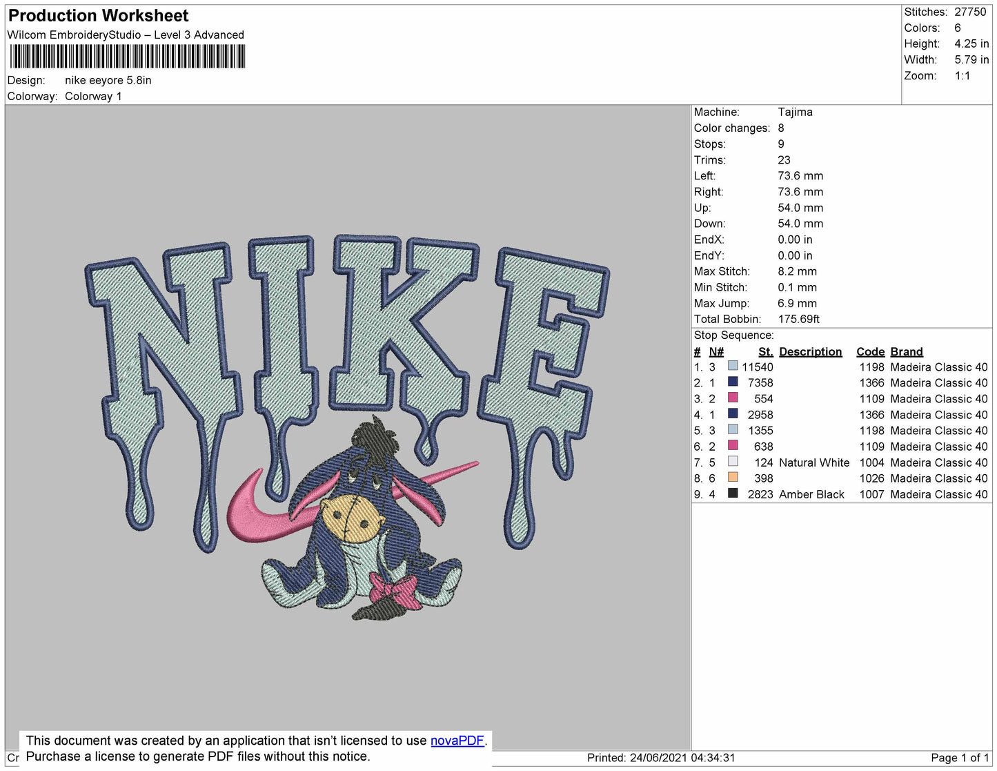Nike Eeyore