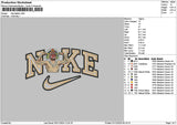 Nike Fighter 03 Embroidery File 6 sizes