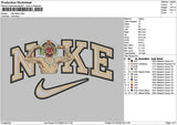 Nike Fighter 03 Embroidery File 6 sizes