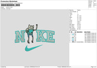 Nike Finn Blue Embroidery File 6 sizes