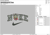 Nike Funko Pop Embroidery File 6 sizes