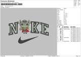 Nike Funko Pop Embroidery File 6 sizes