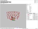 Nike Gary Embroidery File 4 size