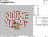 Nike Gary Embroidery File 4 size