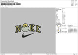 Nike Gudetama Embroidery File 4 sizes