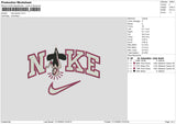 Nike Gwen Hang Embroidery File 6 sizes