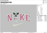 Nike Gwen V02 Embroidery File 6 sizes