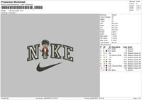 Nike Harry Potter Embroidery File 5 sizes