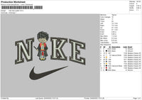 Nike Harry Potter Embroidery File 5 sizes