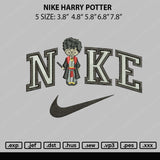 Nike Harry Potter Embroidery File 5 sizes