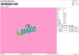 Nike Kitty Embroidery File 4 size