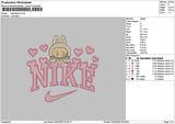Nike Labu Embroidery File 6 sizes
