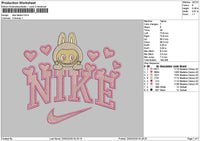 Nike Labu Embroidery File 6 sizes