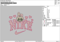 Nike Labu V2 Embroidery File 6 sizes