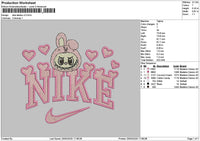 Nike Labu V2 Embroidery File 6 sizes