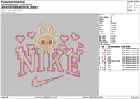 Nike Labu V3 Embroidery File 6 sizes
