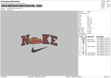Nike Lightning Mcqueen Embroidery File 4size