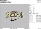 Nike Coco 2107 Embroidery File 6 sizes