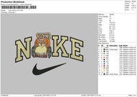 Nike Coco 2107 Embroidery File 6 sizes