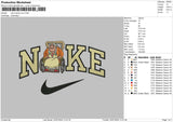 Nike Coco 2107 Embroidery File 6 sizes