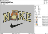 Nike Coco 2107 Embroidery File 6 sizes