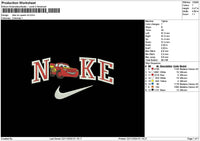 Nike Mcqueen V5 Embroidery File 6 sizes