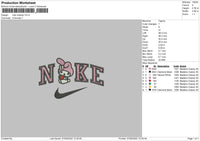 Nike Melody Embroidery File 5 sizes