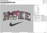Nike Melody Kuromi Embroidery File 5 sizes