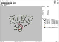 Nike Melody v3 Embroidery File 5 sizes