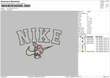 Nike Melody v3 Embroidery File 5 sizes
