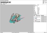 Nike Mew V4 Embroidery File 6 sizes