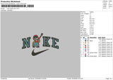 Nike Miguel Coco Embroidery File 4 size