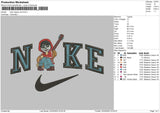 Nike Miguel Coco Embroidery File 4 size