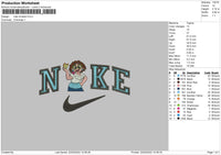 Nike Mirable Embroidery File 4 size