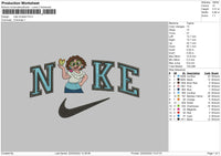 Nike Mirable Embroidery File 4 size