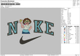 Nike Mirable Embroidery File 4 size