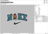 Nike Mrpotato Embroidery File 6 sizes