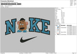 Nike Mrpotato Embroidery File 6 sizes