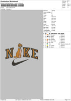 Nike Omalle Embroidery File 5 sizes