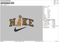 Nike Omalle Embroidery File 5 sizes