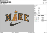 Nike Omalle Embroidery File 5 sizes