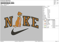 Nike Omalle Embroidery File 5 sizes
