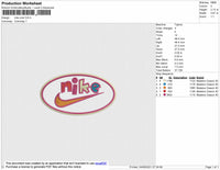Nike oval